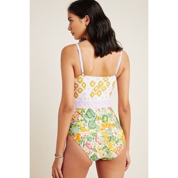NWOT Anthropologie Alja Horvat Tartini One Piece Swimsuit - Picture 3 of 8